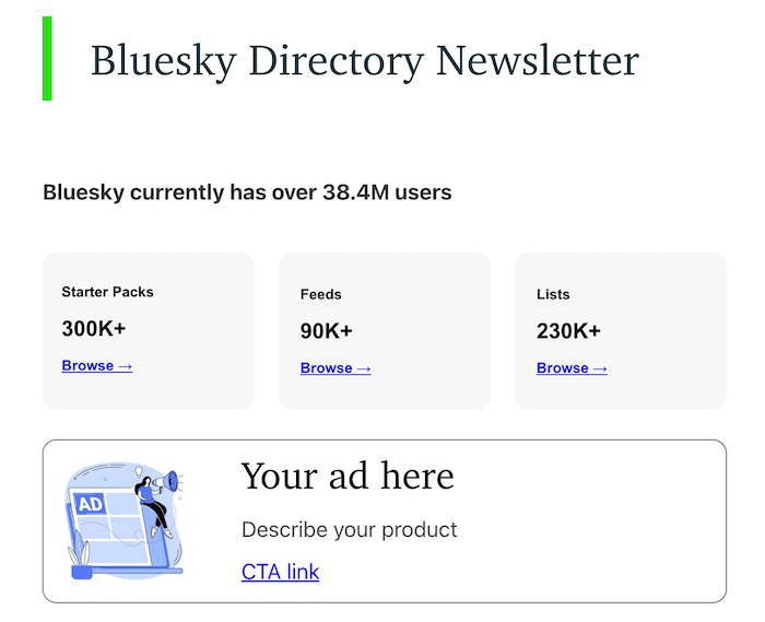 Newsletter Ad
